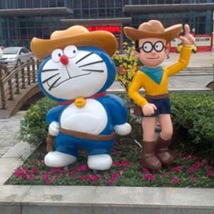 淄博国际会展中心卡通雕塑群