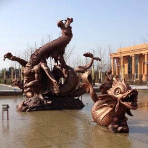 江苏生态餐厅喷泉雕塑